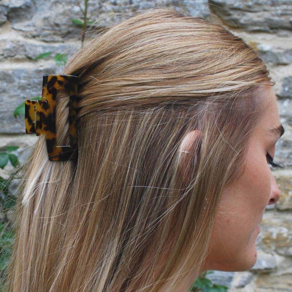 White online hair clips